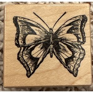 PSX Designs Wood‎ Mounted Rubber Stamp Butterfly D-152